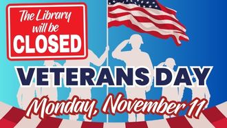 Library Closed on Veterans Day