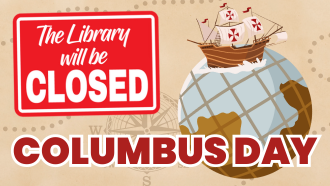 Library Closed on Columbus Day